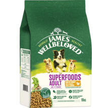 James Wellbeloved Trockenfutter Superfoods Adult, 10 Kilogramm, mit Truthahn, Grünkohl und Quinoa