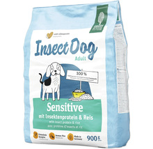 Verpackung Insect Dog Adult Sensitive Hundefutter mit Insektenprotein und Reis 900 Gramm