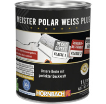Eimer Meister Polar Weiss Plus Innenfarbe mit Deckkraft Klasse 1 und Scheuerbeständigkeit Klasse 2