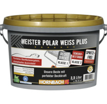 Meister Polar Weiss Plus Innenfarbe im 2,5 Liter Eimer