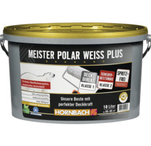 Meister Polar Weiss Plus Farbeimer mit 10 Liter Inhalt