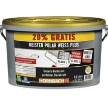 Eimer Meister Polar Weiss Plus Innenfarbe, 12 Liter