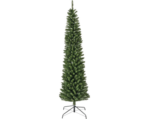 Schmaler künstlicher Weihnachtsbaum mit Ständer