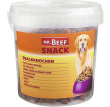 Mr. Beef Snack Snackknochen für Hunde im Eimer