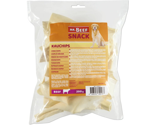 Hundesnack Mr. Beef Kauchips 200 g