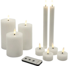 LED Kerzen Set mit Fernbedienung