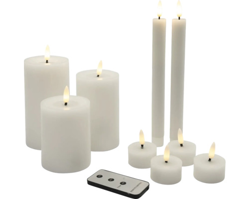 LED Kerzen Set mit Fernbedienung