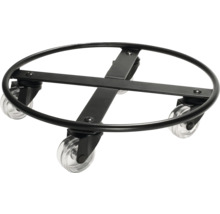 Pflanzenroller aus Metall mit Rollen