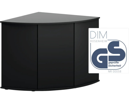Eckunterschrank mit DIM Rosenheim GS Siegel für geprüfte Sicherheit