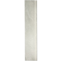 Feinsteinzeug Stufenfliese Mirava Narvik silver 30x120 cm matt rektifiziert