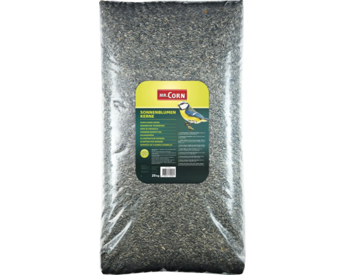 Sack mit Sonnenblumenkernen, 25 kg, Vogelfutter