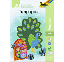 Tonpapier DIN A4, 20 Blatt, geeignet für Bastelarbeiten