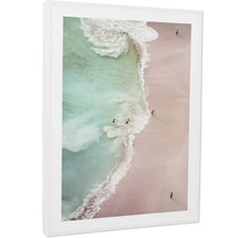 Gerahmtes Wandbild mit Strand und Meer