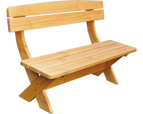 Holz Gartenbank mit Rückenlehne
