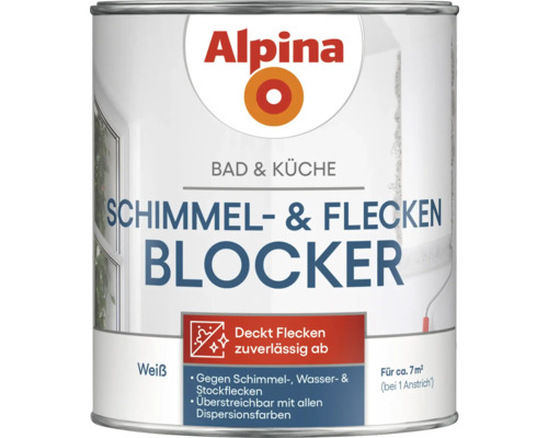 Alpina Bad und Küche Schimmel- und Flecken-Blocker 750 ml Alpina Schimmel- und Fleckenblocker für Bad und Küche