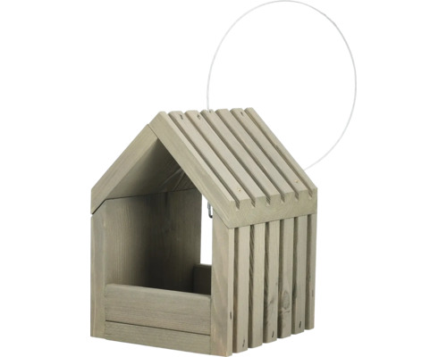 Vogelhaus aus Holz mit Aufhängung