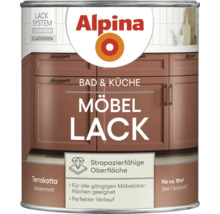 Alpina Möbel Lack Terrakotta seidenmatt Dose