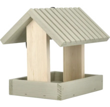 Vogelhaus aus Holz mit Dach