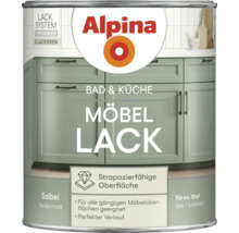 Alpina Möbel Lack Salbei Seidenmatt Dose für Bad und Küche