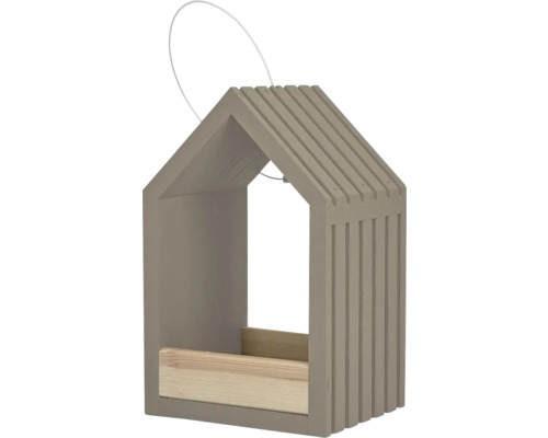 Vogelhaus aus Holz mit Aufhängung