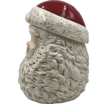 Santa Claus Keksdose aus Keramik