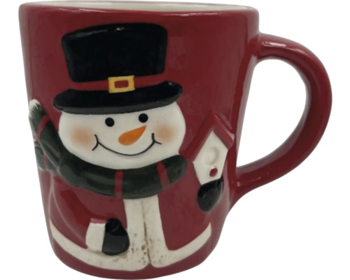 Tasse mit Schneemann-Motiv