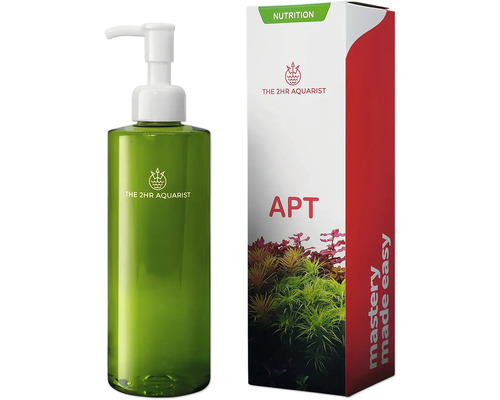 The 2HR Aquarist Wasserpflanzendünger mit Dosierspender und Verpackung