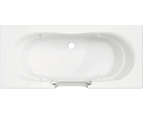 Aufnahme von oben einer Badewanne