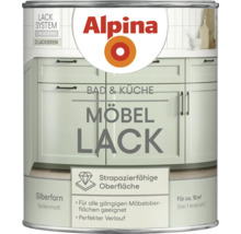 Alpina Möbel Lack Silberfarn seidenmatt Dose
