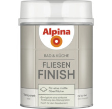 Alpina Fliesen Finish für Bad und Küche mit matter Oberfläche in transparenter Dose