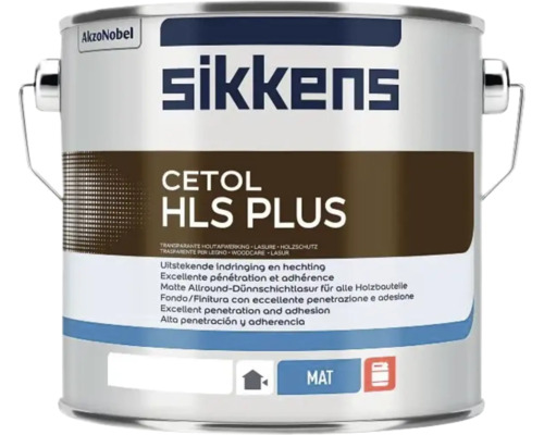 Sikkens Cetol HLS Plus matte Allround-Dünnschichtlasur für Holzbauteile mit exzellenter Eindringung und Haftung.