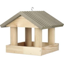 Vogelhaus aus Holz mit Dach zum Aufhängen