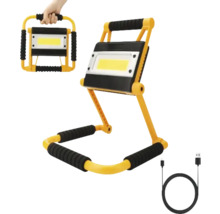 Baustellenstrahler mit USB-Ladekabel