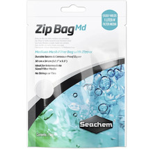 Seachem Zip Bag Md Filterbeutel mit Reißverschluss, 32 x 14 cm