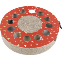 Katzen Spielzeug mit Kratzbrett und Spielbällen