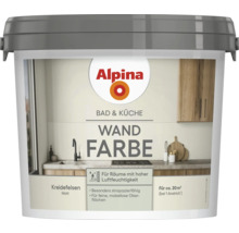 Eimer Alpina Bad und Küche Wandfarbe Kreidefelsen matt