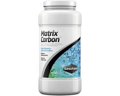 Matrix Carbon Aktivkohle für Süß- und Meerwasseraquarien im Behälter
