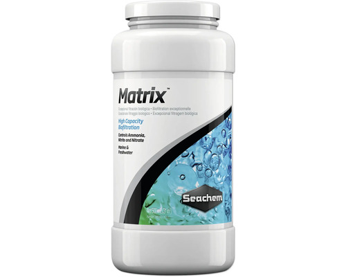 Seachem Matrix Biofiltration für Meerwasser und Süßwasser in einer 500ml Flasche