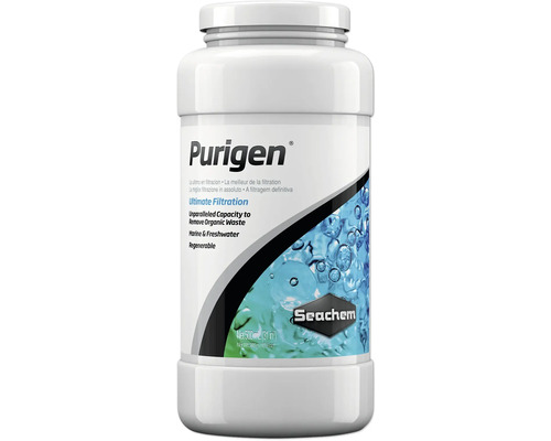 Seachem Purigen Aquariumfiltermedium zur Entfernung von organischen Abfällen, 500 Milliliter