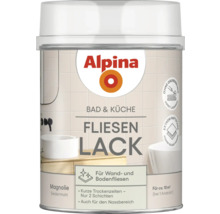 Alpina Fliesenlack Magnolie seidenmatt für Bad und Küche