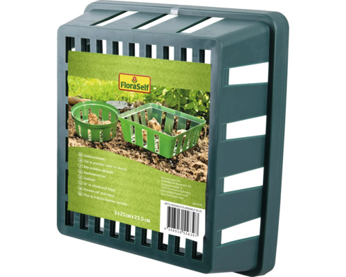 Insektenschutznetz für Pflanzen von FloraSelf, 3x21 Zentimeter x 23,5 Zentimeter