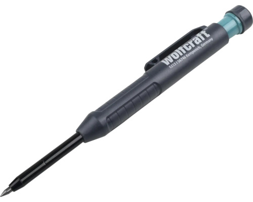Wolfcraft Logo. Phasenprüfer mit Clip.