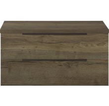 Unterschrank mit zwei Schubladen in Holzoptik