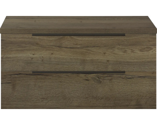 Unterschrank mit zwei Schubladen in Holzoptik