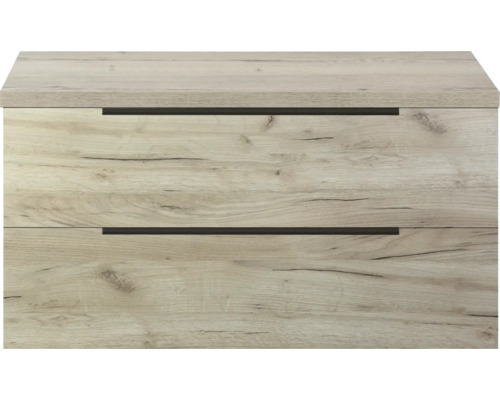 Unterschrank mit zwei Schubladen in Holzoptik