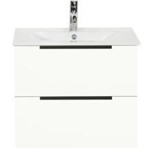 Waschtischunterschrank mit zwei Schubladen und Armatur