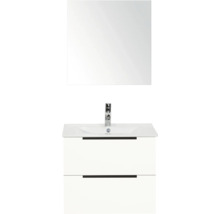 Waschtisch mit Unterschrank und Spiegel für das Badezimmer