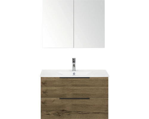 Waschbeckenunterschrank mit Spiegel für Badezimmer