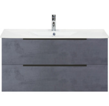 Waschtisch mit zwei Schubladen und Armatur