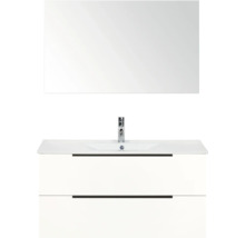 Waschtisch mit Spiegel und Unterschrank für das Badezimmer